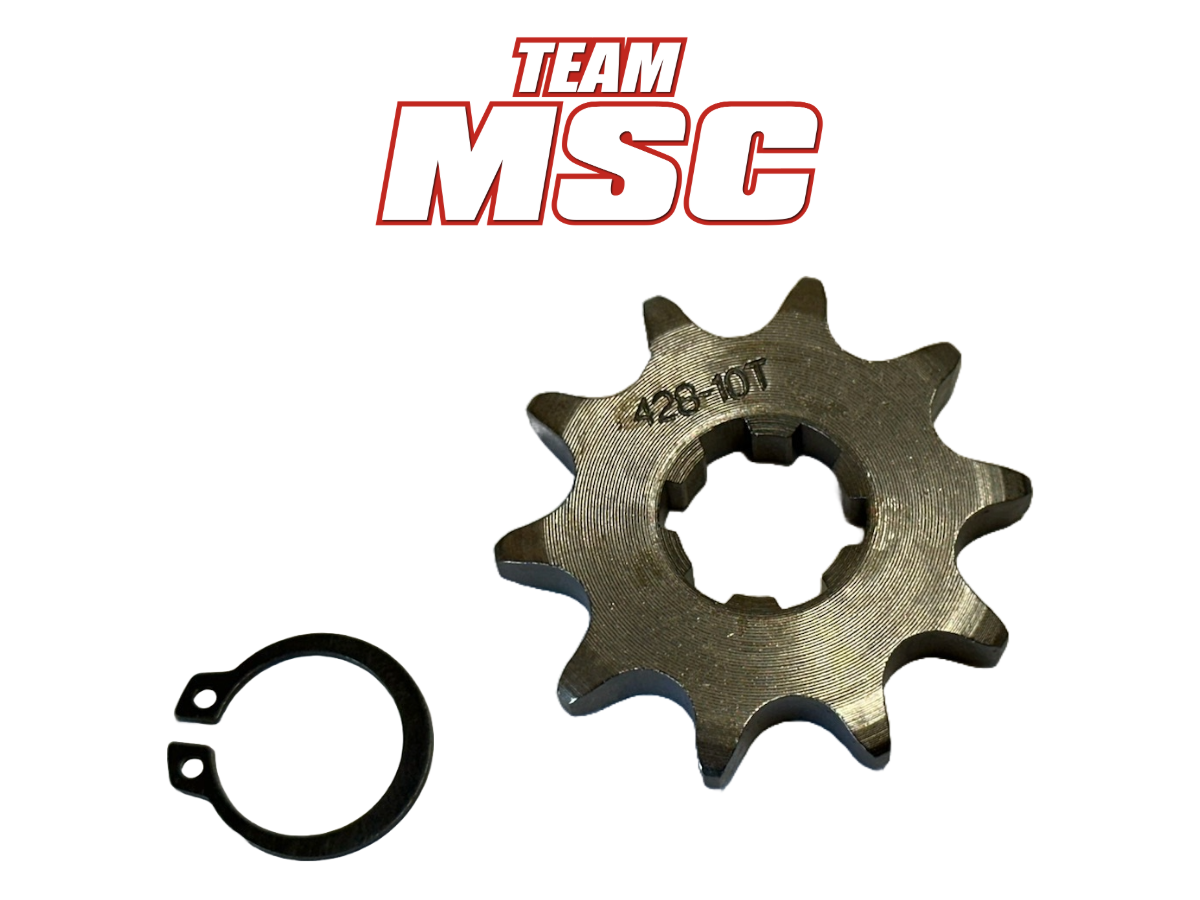 TEAM MSC - 10 TOOTH - PERFORMANCE FRONT SPROCKET - CFORCE 110