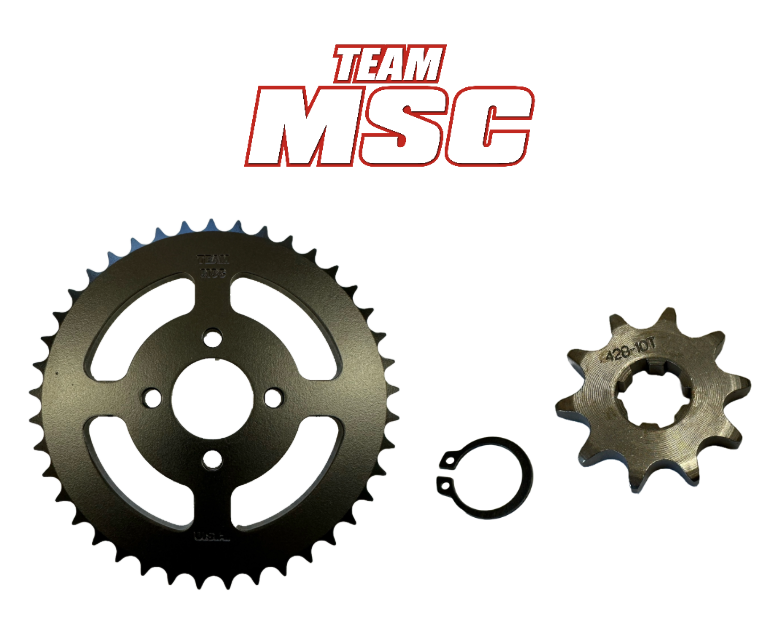 TEAM MSC - PERFORMANCE PLUS - SPROCKET SET