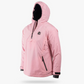 Waterproof 1/2 Zip Bog Hoodie | Womens -  Light Pink