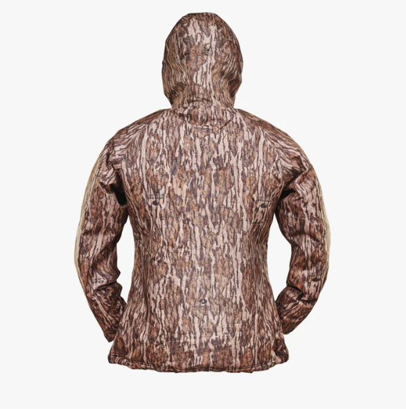 Waterproof 1/2 Zip Bog Hoodie | Womens -  Mossy Oak Bottomland