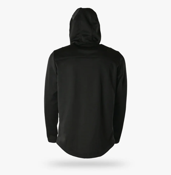 Catahoula 1/2 Zip Hoodie | Mens - Black