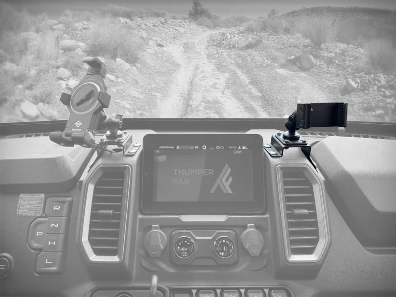 Thumper Fab - CFMOTO UForce U10 PRO Phone Mount – Passenger Side