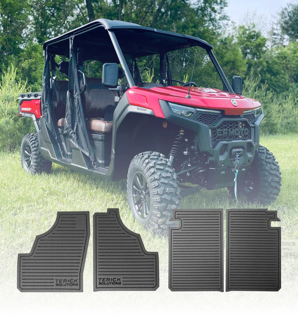 Terick Solutions - CFMOTO U10 Pro XL - Rubber Floor Mats