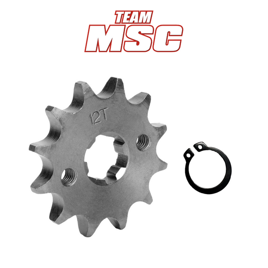 TEAM MSC - 12 TOOTH - PERFORMANCE FRONT SPROCKET - CFORCE 110