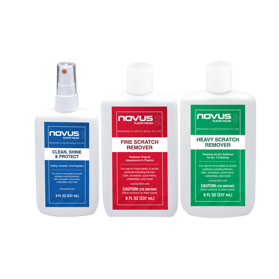 NOVUS - SCRATCH REMOVER KIT - #1-#3