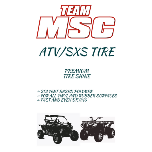 TEAM MSC - TIRE SHINE - Liquid Spray