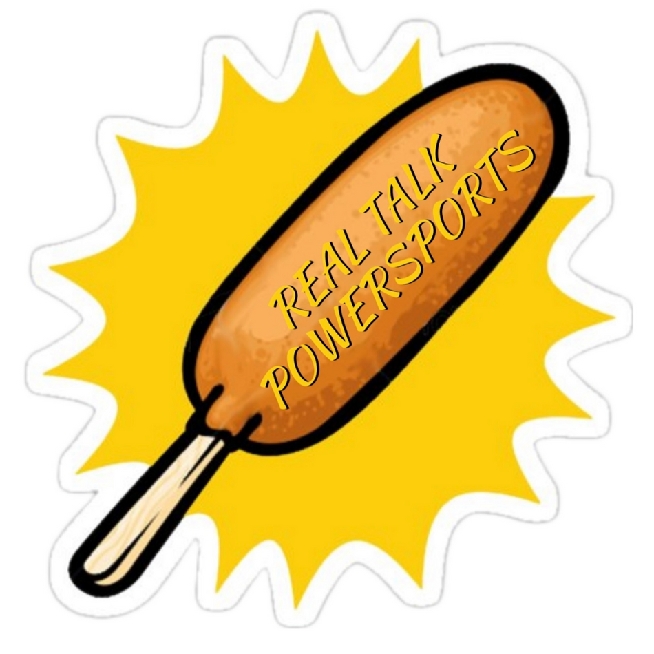 REAL TALK POWERSPORTS - "CORNDOG" STICKER