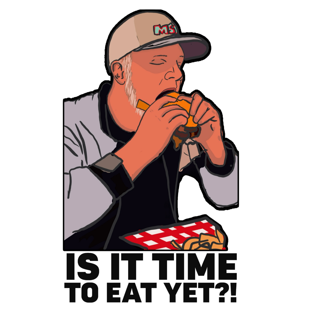 REAL TALK POWERSPORTS - "TIME TO EAT" STICKER