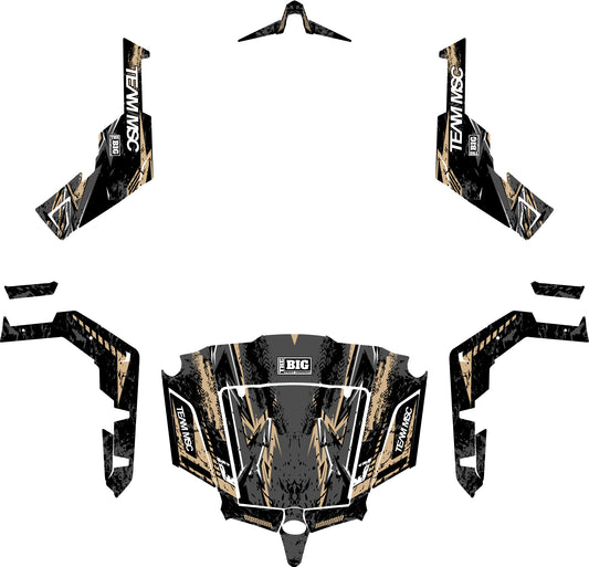 ZFORCE 800 (G1) - RACE SERIES GRAPHIC KIT