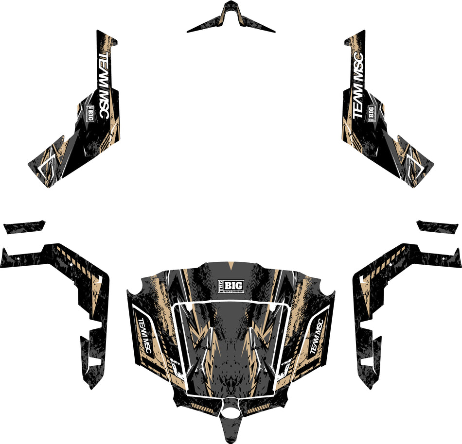 ZFORCE 800 (G1) - RACE SERIES GRAPHIC KIT