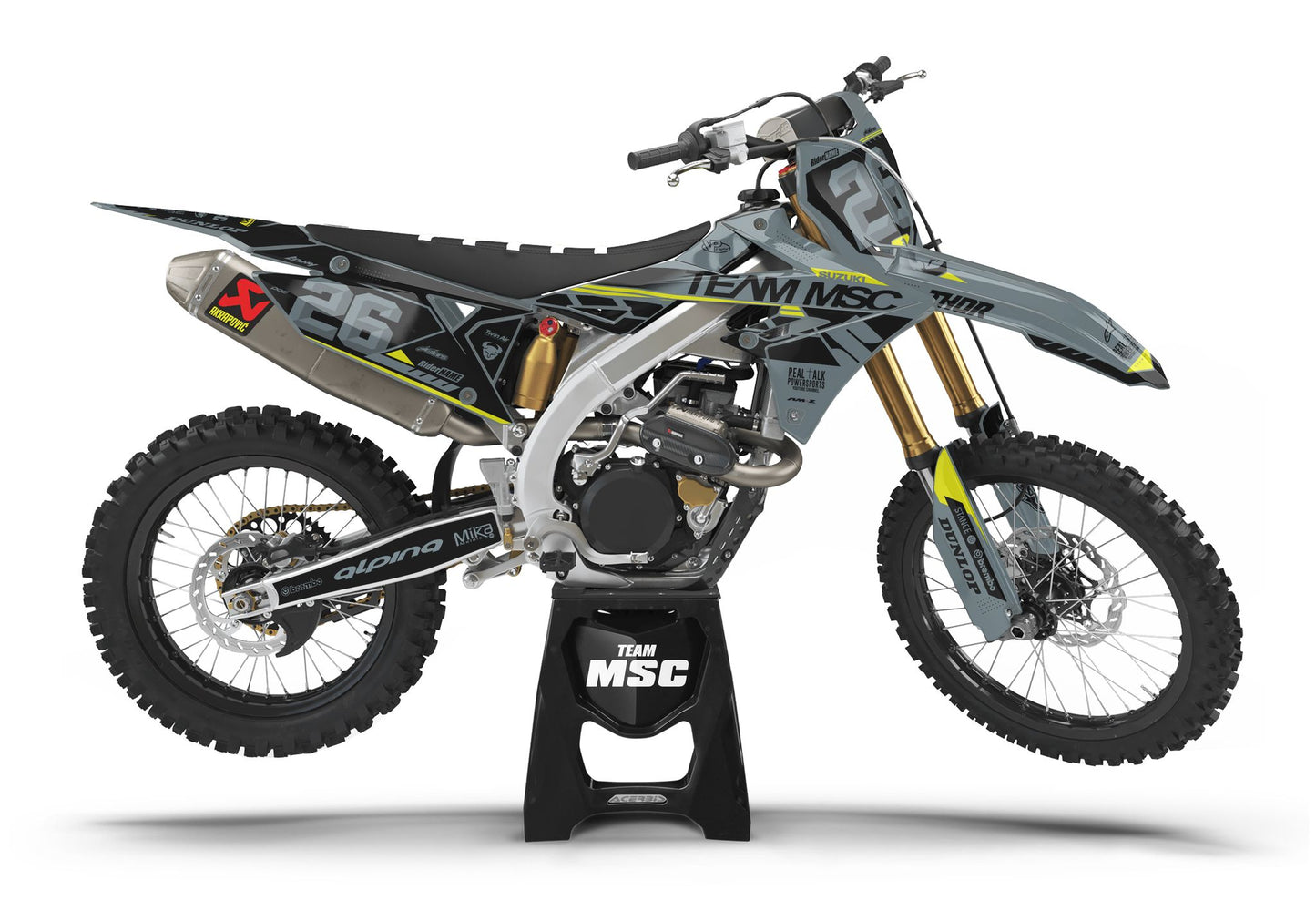 TEAM MSC - SUZUKI MX GRAPHIC KIT #3