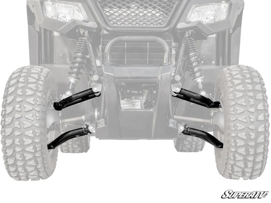 SuperATV - Honda Pioneer 520 High-Clearance 1" Forward Offset A-Arms