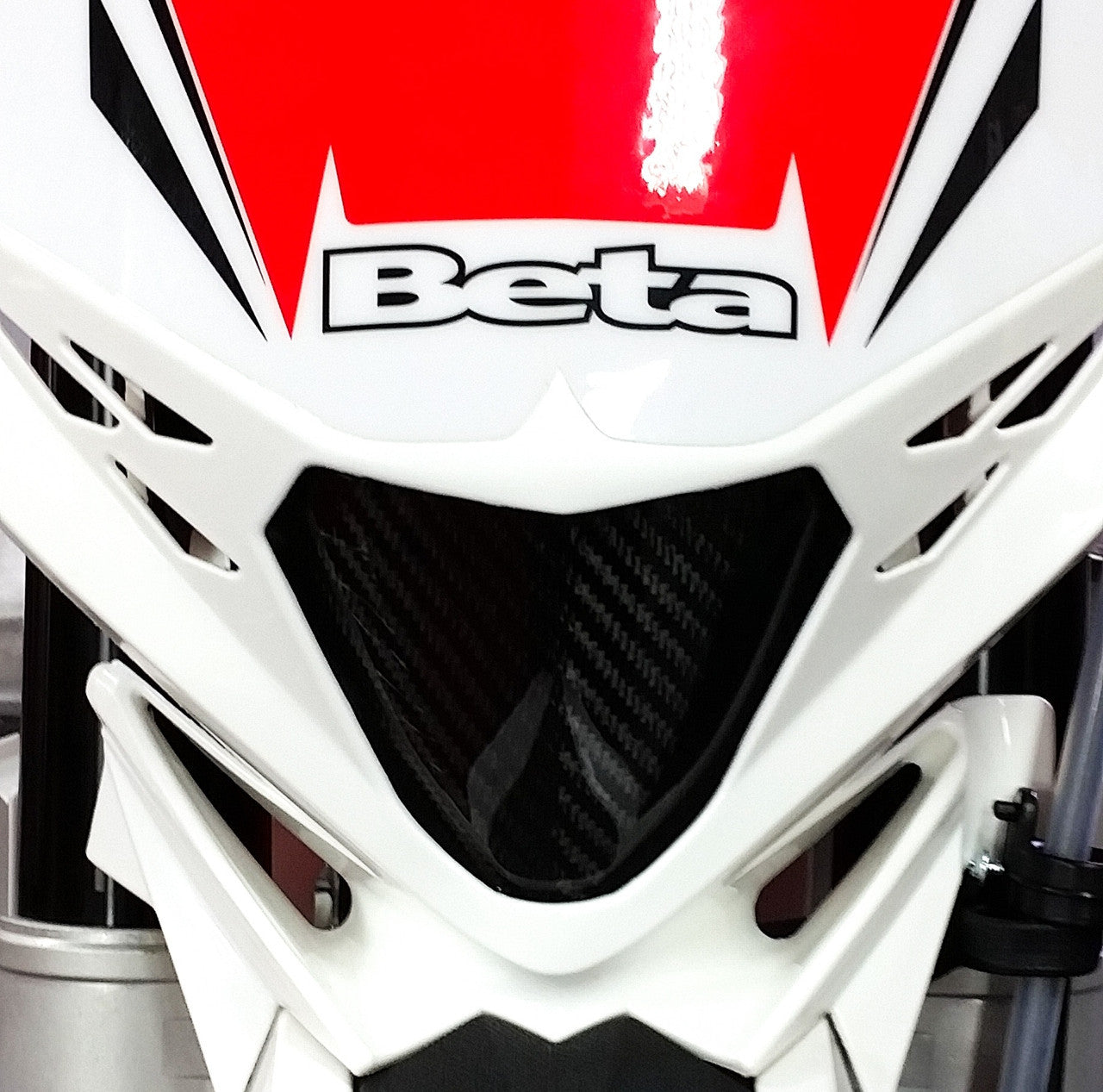 Beta - Carbon Fiber Headlight Mask Cover