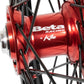 Beta Racing Kite 21" Front Wheel, Red Hubs, Red Nipples, Black Spokes, Black Rim