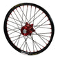 Beta Racing Kite 21" Front Wheel, Red Hubs, Red Nipples, Black Spokes, Black Rim