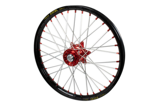 Beta Racing Kite 21" Front Wheel, Red Hubs, Red Nipples, Silver Spokes, Black Rim
