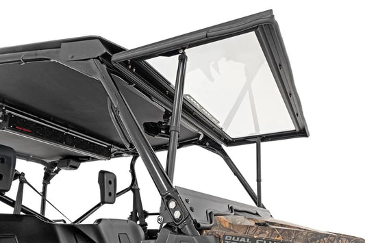 Rough Country - Electric Tilt Windshield - Glass | Honda Pioneer 1000