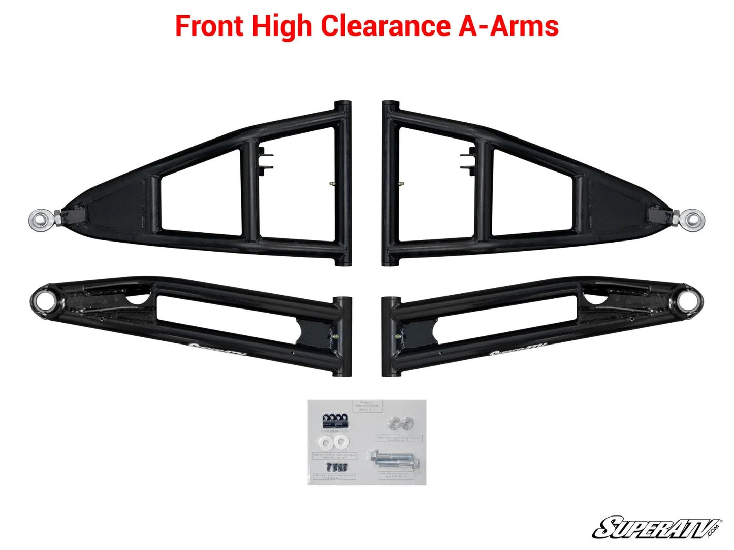 SuperATV - Arctic Cat Wildcat Trail 5" Long Travel Kit