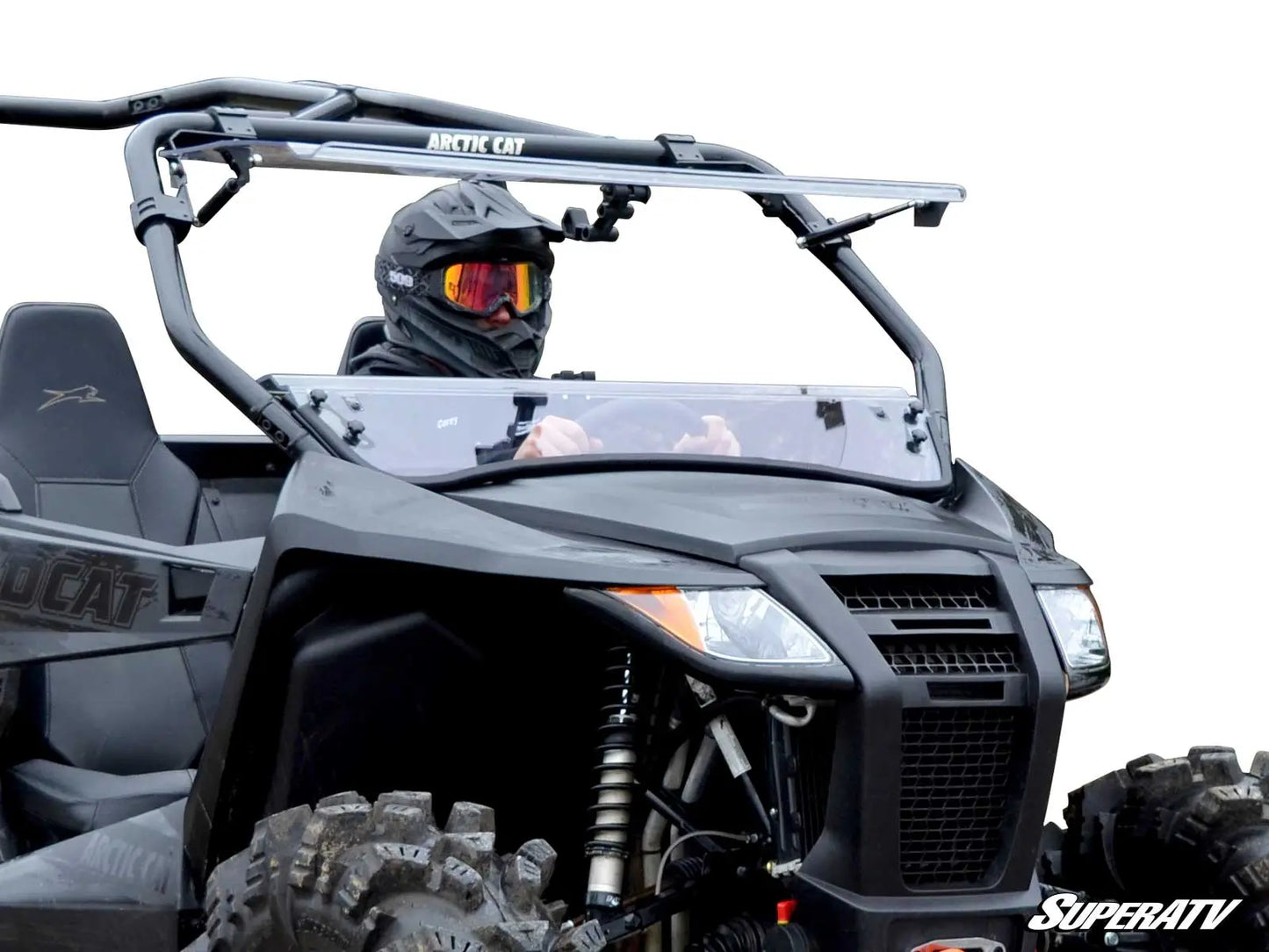 SuperATV - Arctic Cat Wildcat Trail Sport Flip Windshield