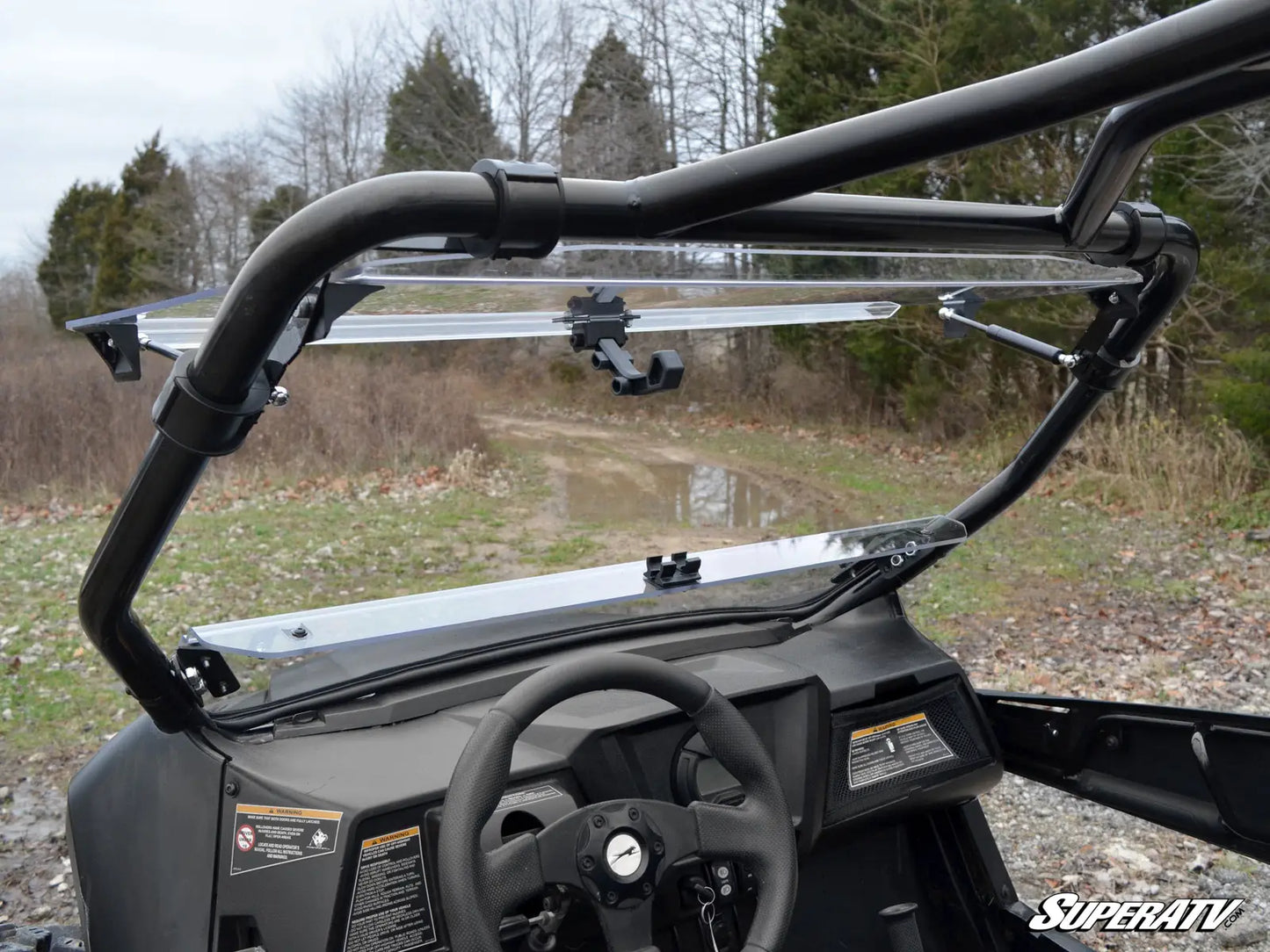 SuperATV - Arctic Cat Wildcat Trail Sport Flip Windshield