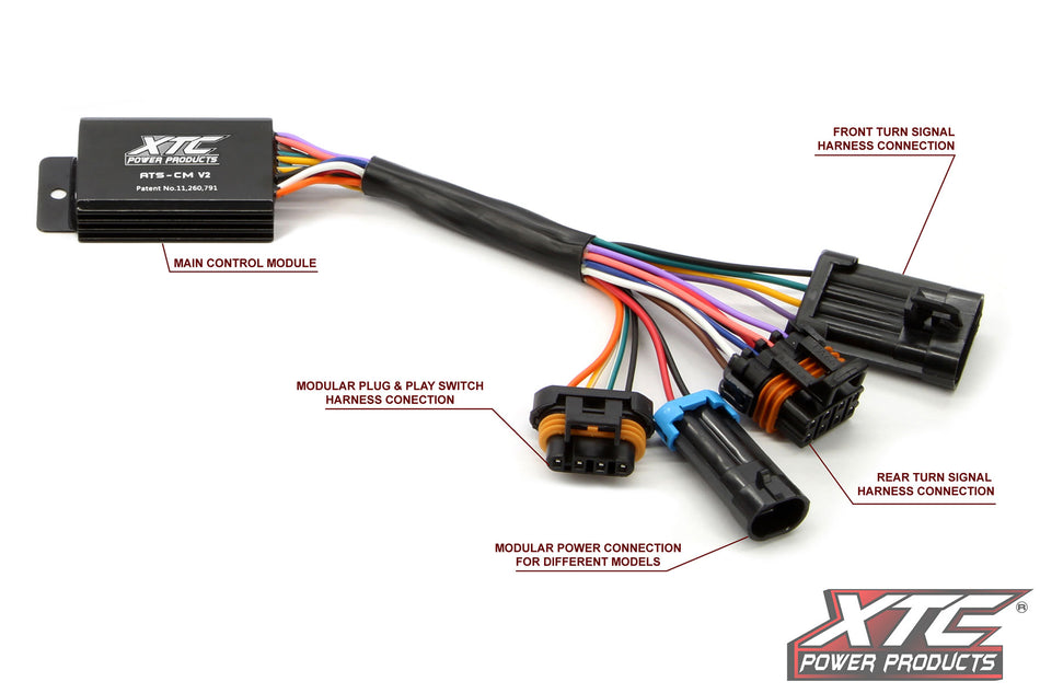 XTC - CFMOTO UFORCE U10 Pro Self-Canceling Turn Signal System with Horn