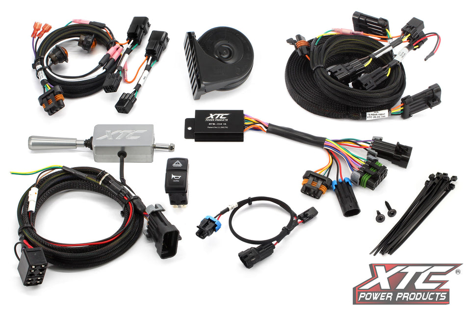 XTC - CFMOTO UFORCE U10 Pro Self-Canceling Turn Signal System with Billet Lever