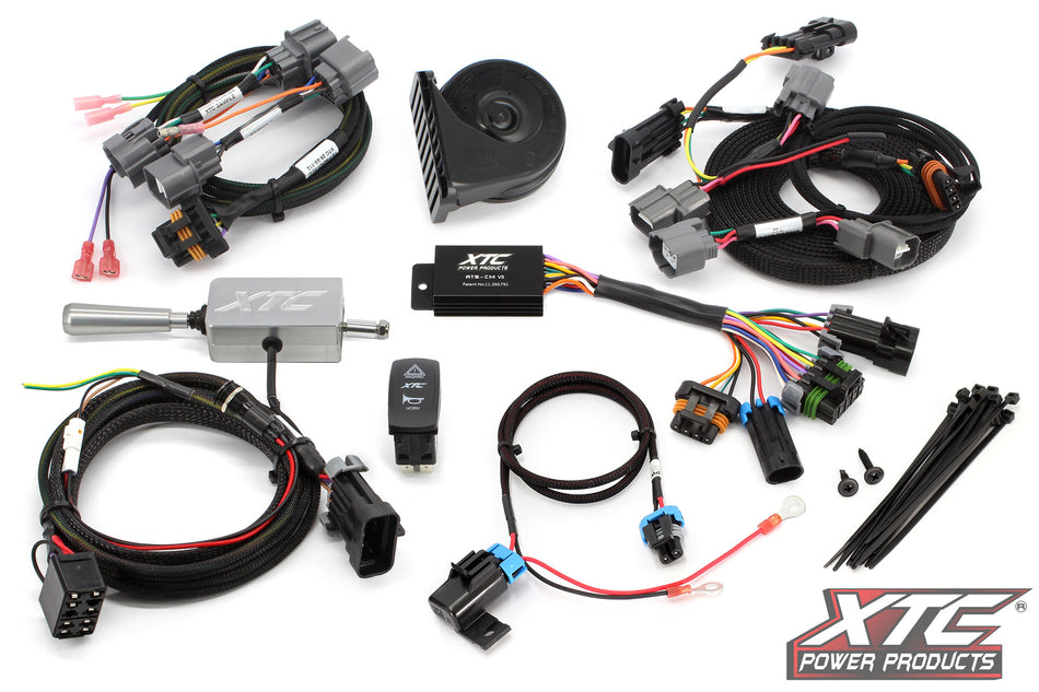 XTC - CFMOTO ZFORCE Z10 Self-Canceling Turn Signal System with Billet Lever