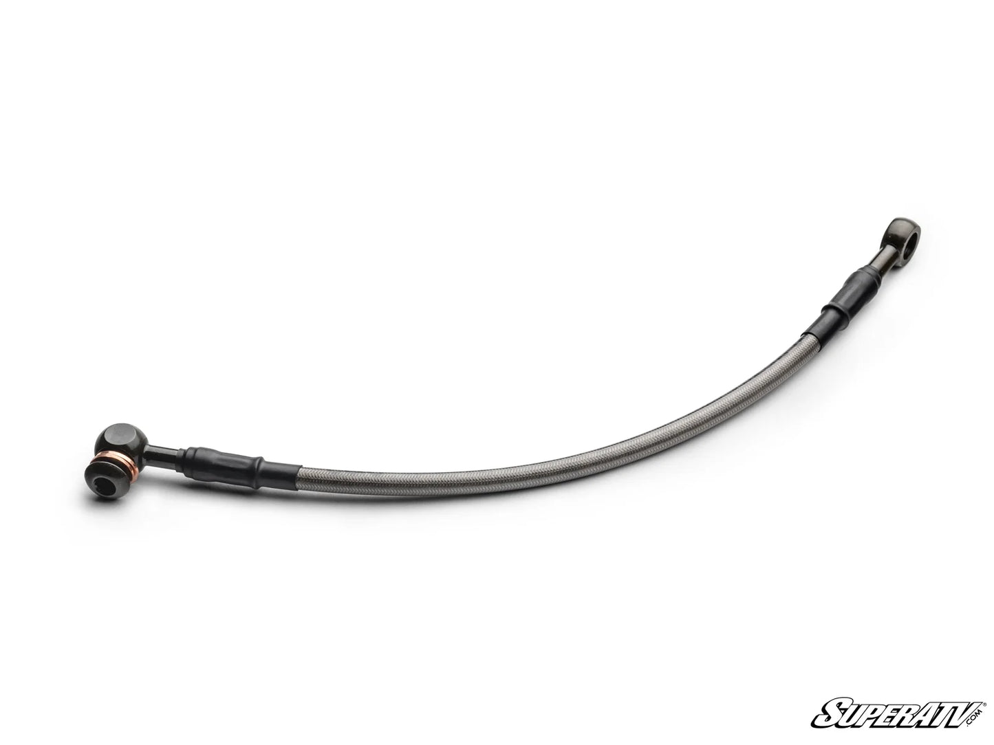 7.5 mm x 12" Extended Steel-Braided Brake Line