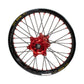 Beta Racing Kite 18" Rear Wheel, Red Hubs, Red Nipples, Black Spokes, Black Rim