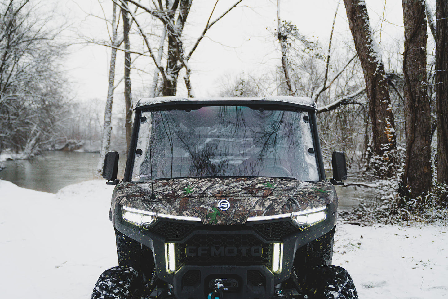 Team MSC - 2025 CF Moto UForce U10 Pro Front Windshield