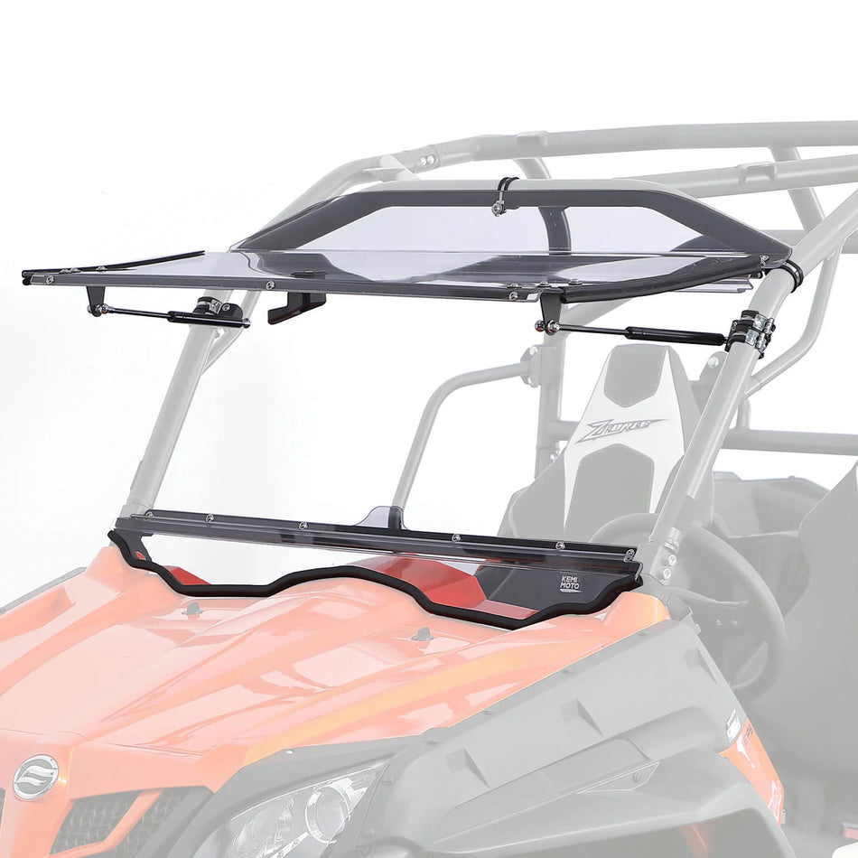 KEMIMOTO - Flip Up Windshield for CFMOTO ZFORCE 500 | 800 | 1000
