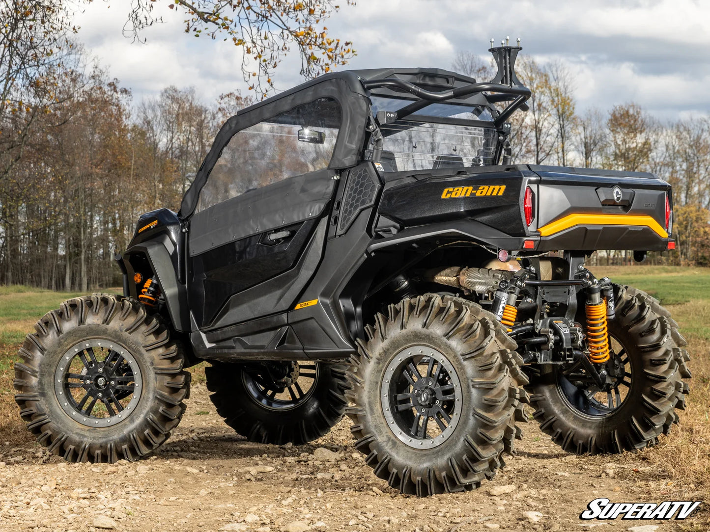 SuperATV - Can-Am Commander Primal Soft Cab Enclosure Upper Doors