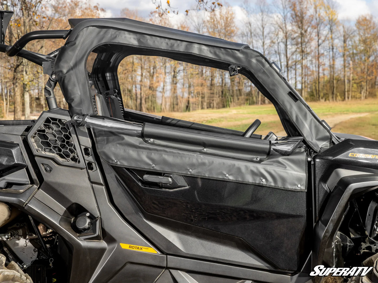 SuperATV - Can-Am Commander Primal Soft Cab Enclosure Upper Doors