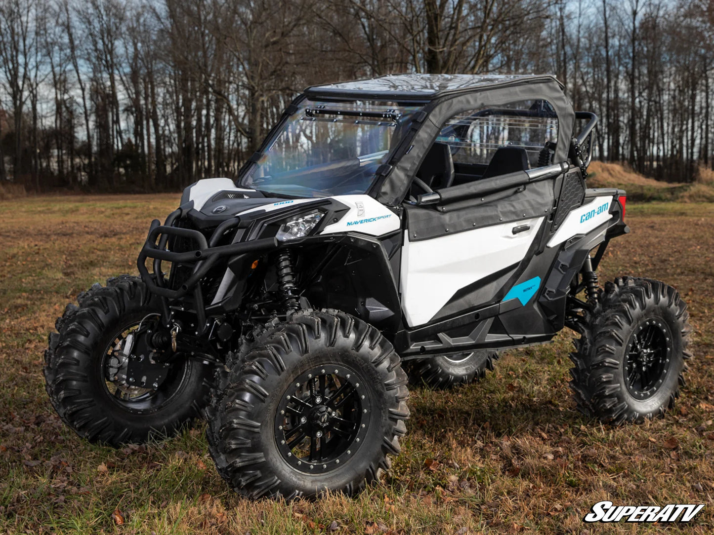 SuperATV - Can-Am Maverick Sport Primal Soft Cab Enclosure Upper Doors