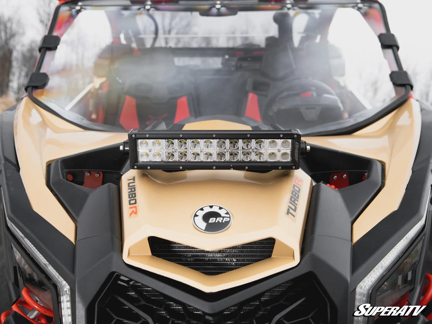 SuperATV - Can-Am Maverick X3 12" Shock Tower Light Bar Mount