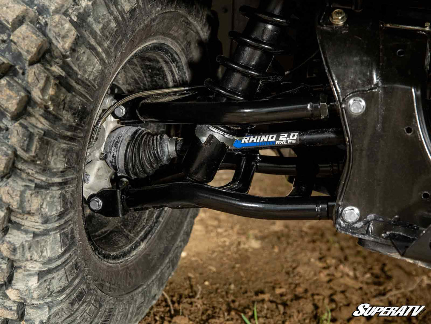 SuperATV - Can-Am Defender HD10 1.5" Rear Offset A-Arms