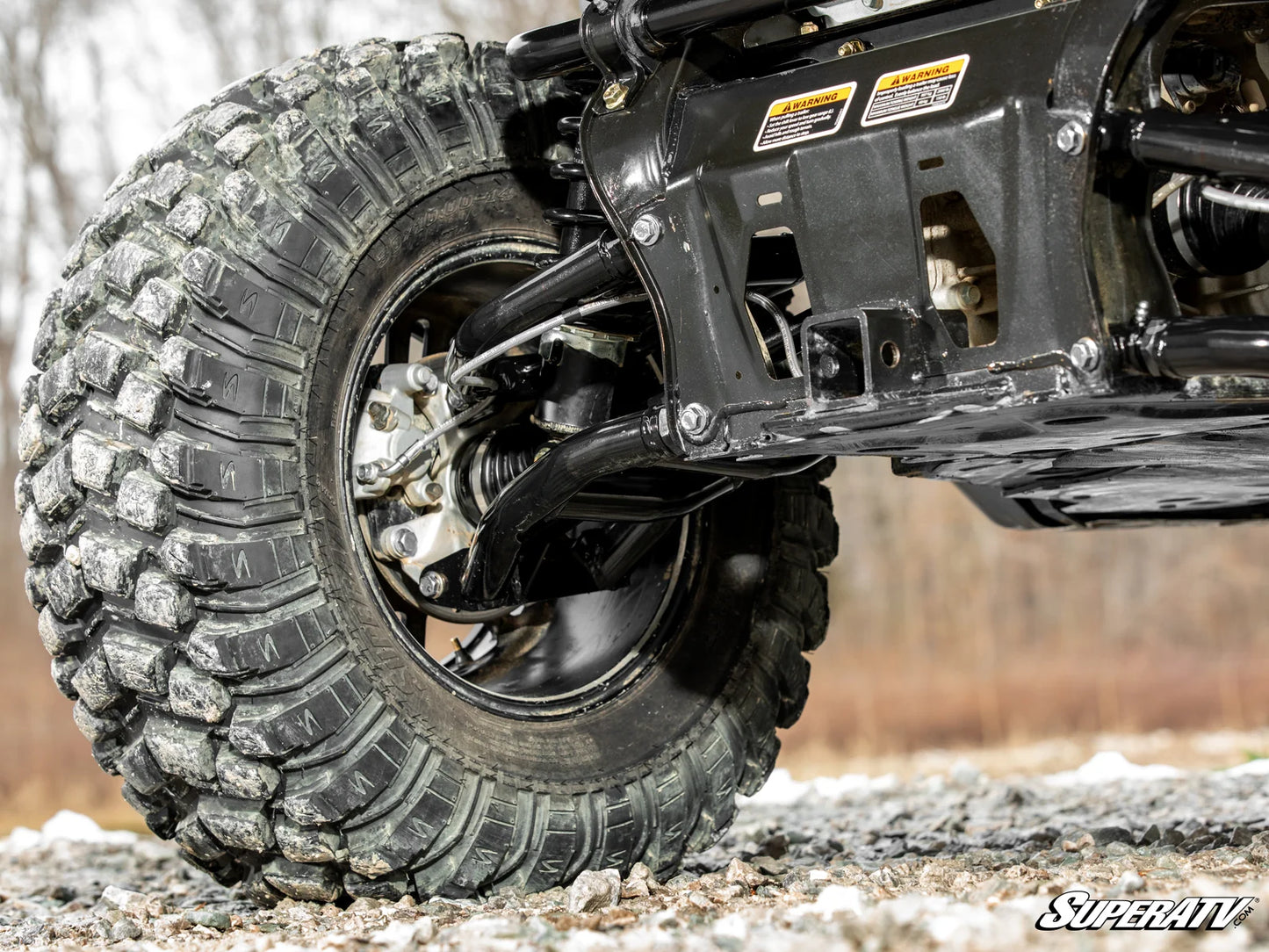 SuperATV - Can-Am Defender HD5 Atlas Pro 2" Rear Offset A-Arms