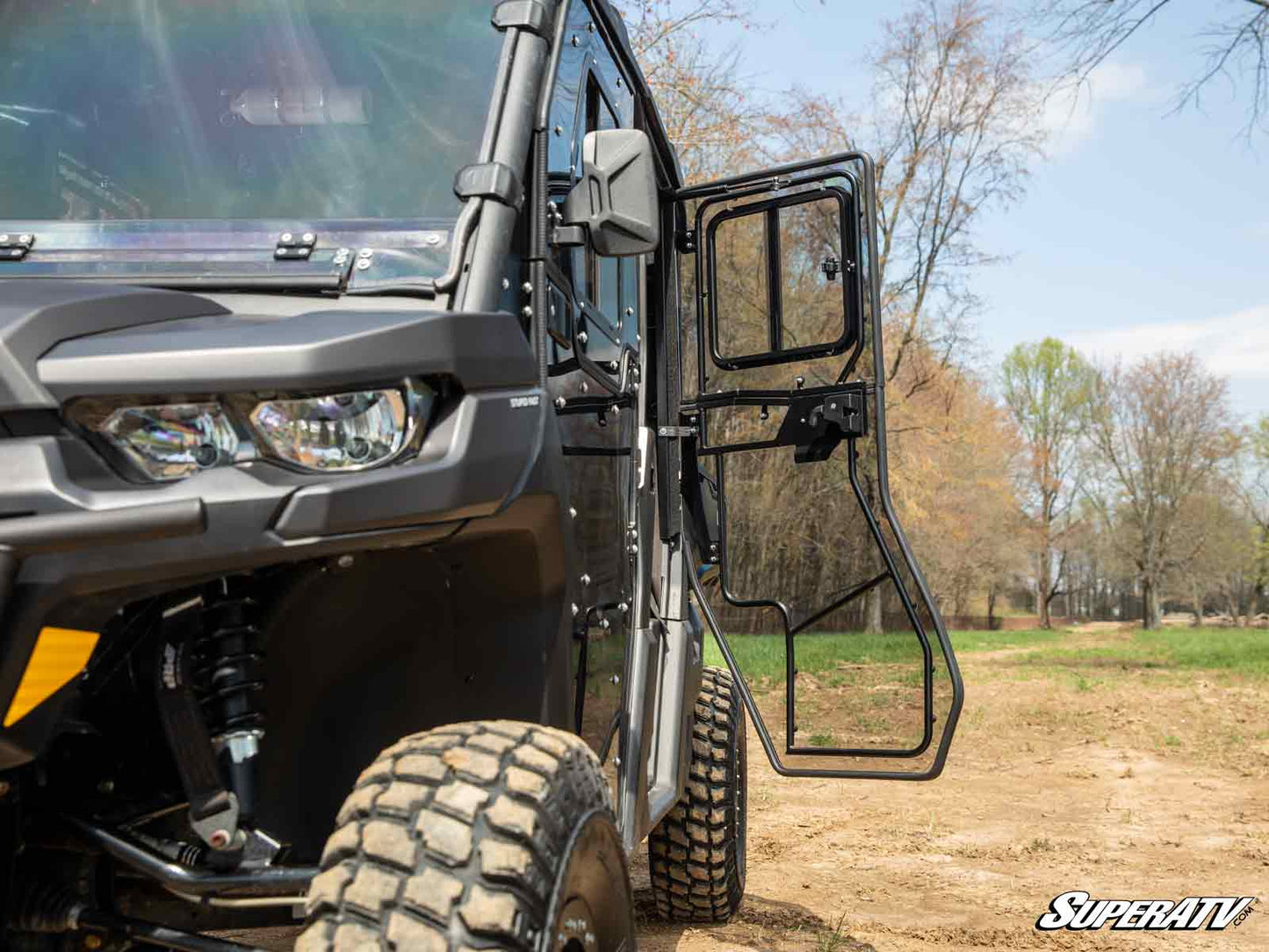 SuperATV - Can-Am Defender MAX Convertible Cab Enclosure Doors