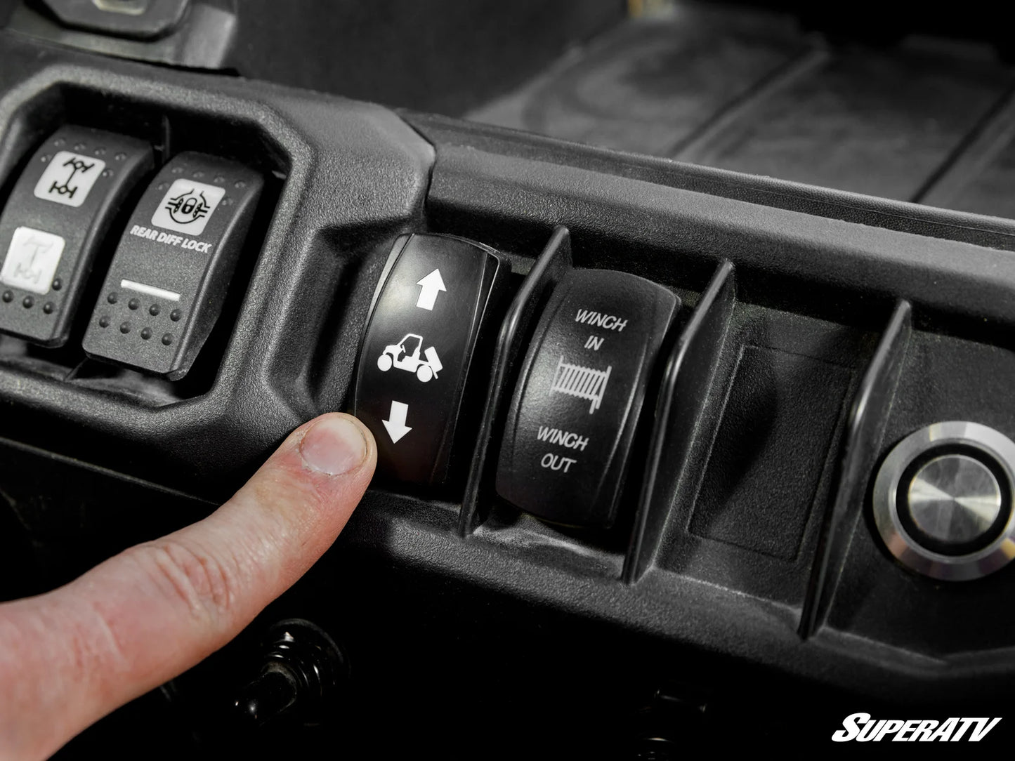 SuperATV - Can-Am Defender Electric Dump Bed Kit