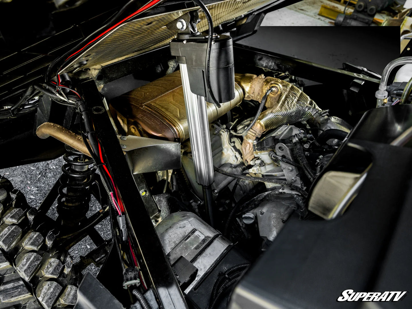 SuperATV - Can-Am Defender Electric Dump Bed Kit