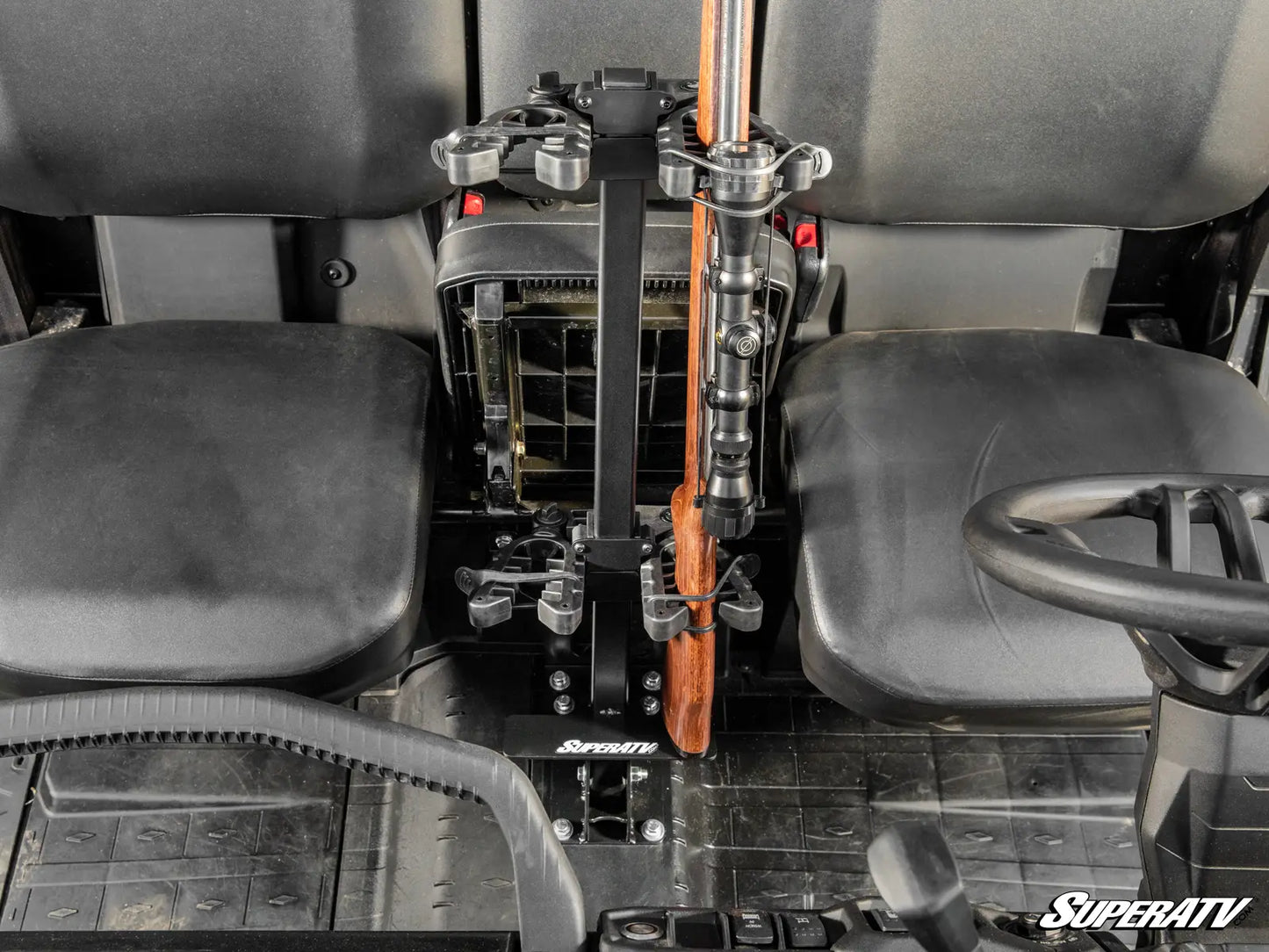 CAN-AM DEFENDER FLOOR-MOUNTED GUN HOLDER