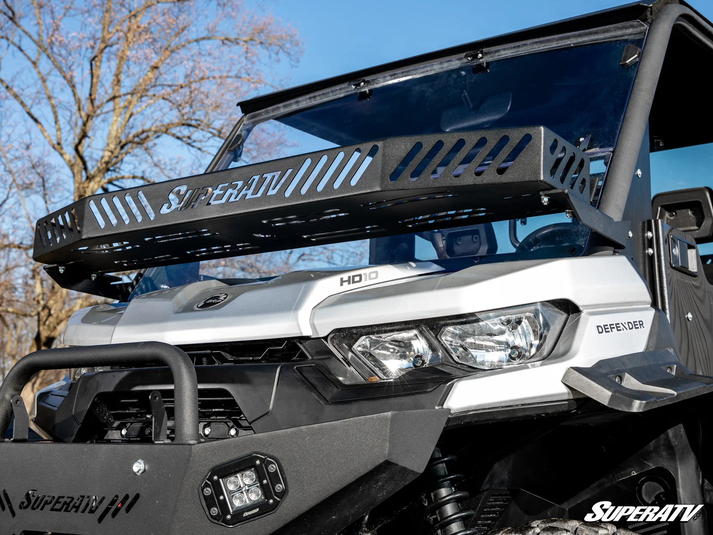 SuperATV - Can-Am Defender Hood Rack Bravo
