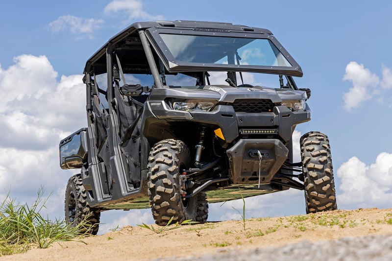 Rough Country - M1 Front Coil Over Shocks - Ride Height Adjust | Can-Am Defender HD 5/HD 8/HD 9