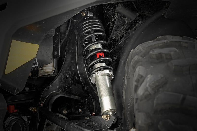 Rough Country - M1 Front Coil Over Shocks - Ride Height Adjust | Can-Am Defender HD 5/HD 8/HD 9