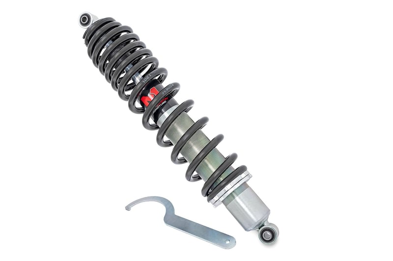 Rough Country - M1 Front Coil Over Shocks - Ride Height Adjust | Can-Am Defender HD 5/HD 8/HD 9