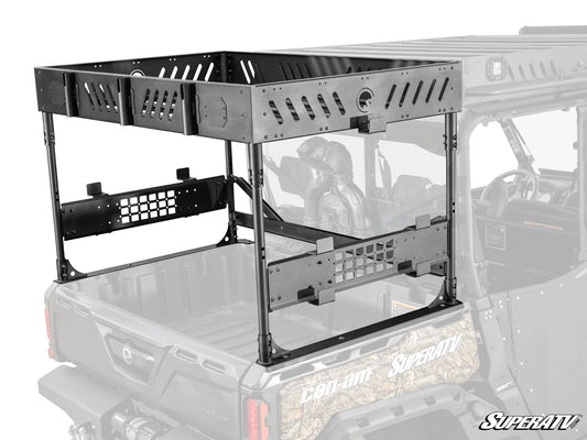 SuperATV - Can-Am Defender MAX Outfitter Bed Rack