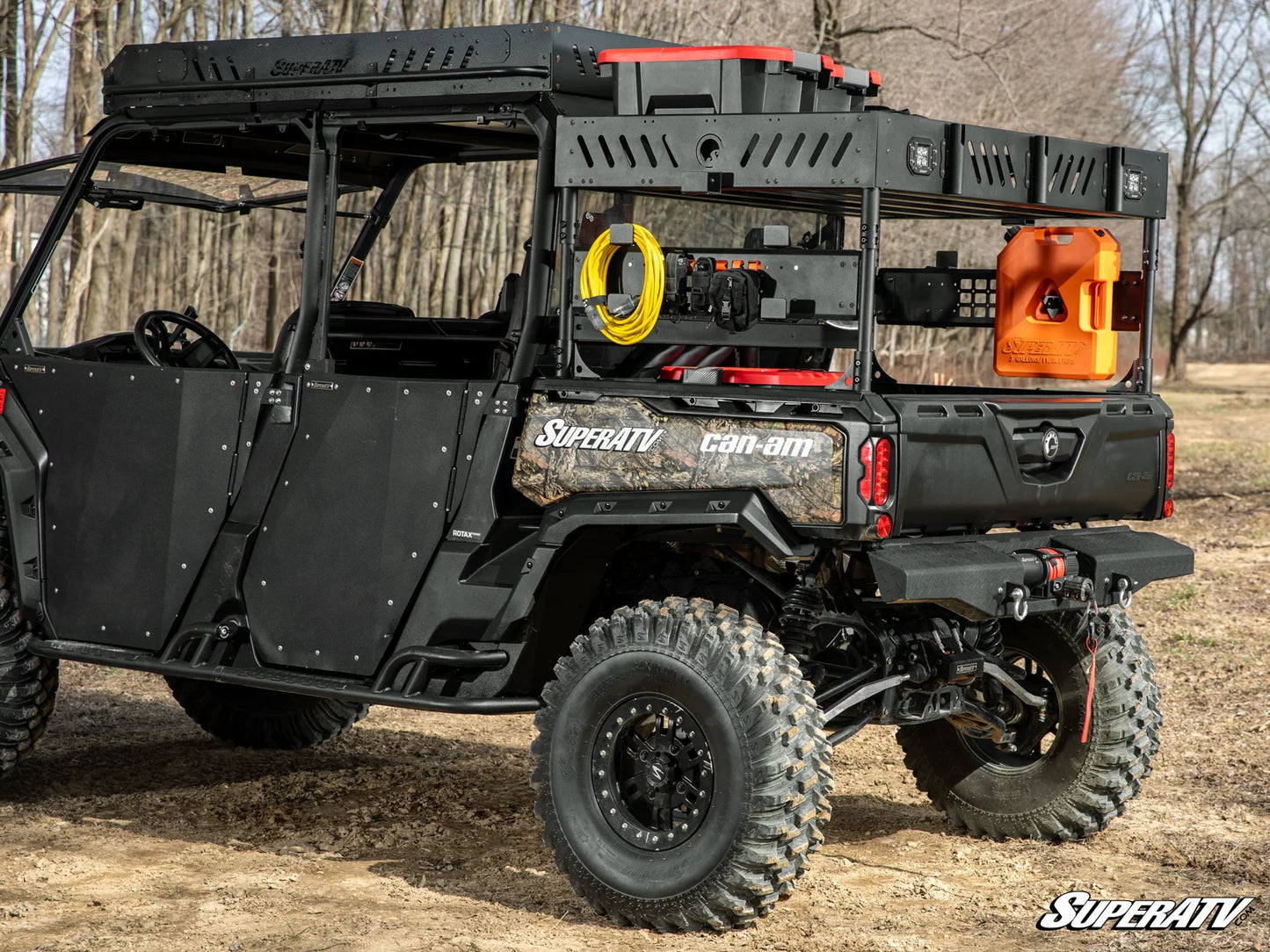 SuperATV - Can-Am Defender MAX Outfitter Bed Rack