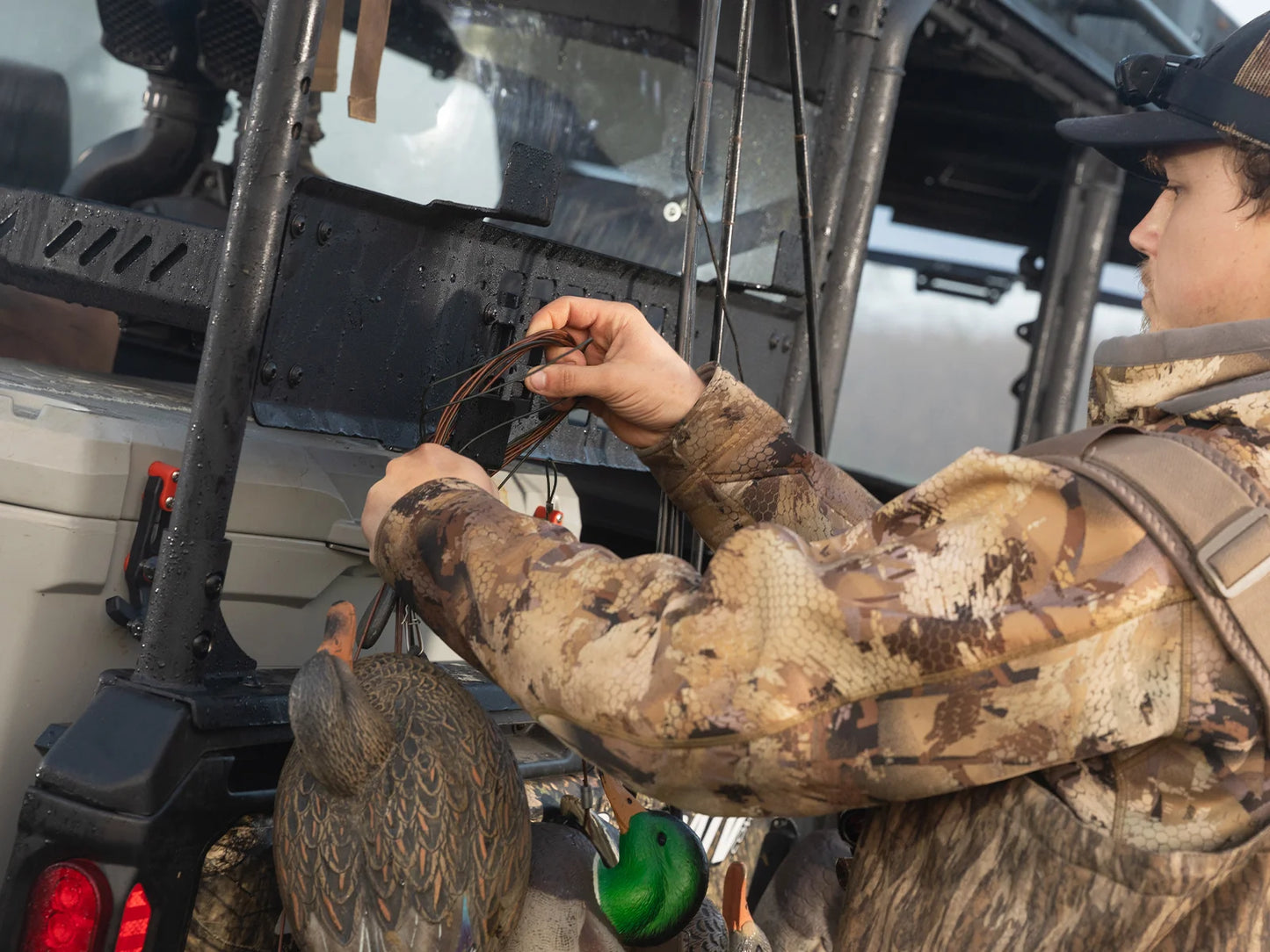 SuperATV - Can-Am Defender MAX Outfitter Bed Rack