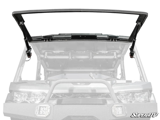 SuperATV - Can-Am Defender MaxDrive Power Flip Glass Windshield
