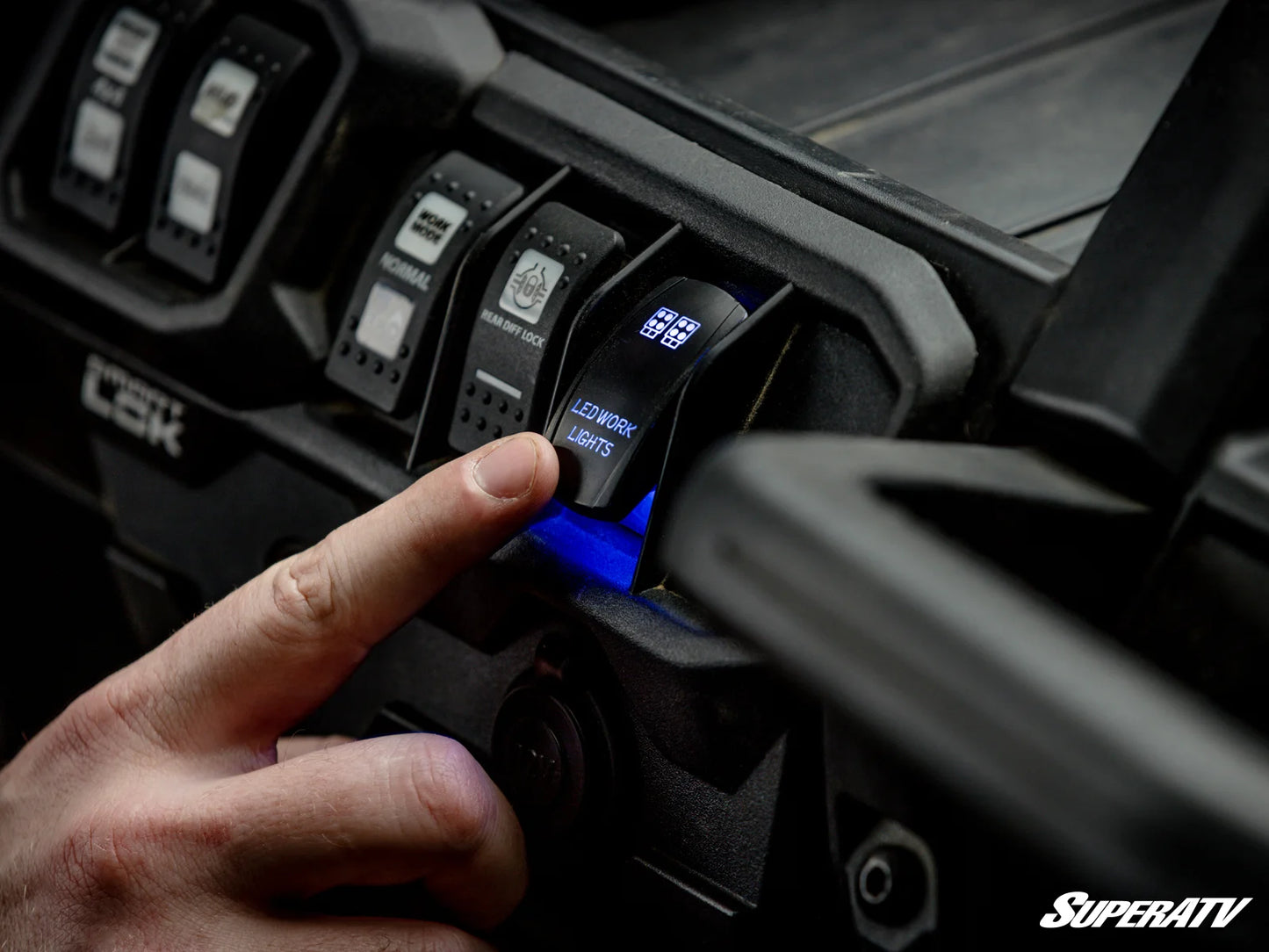 SuperATV - Can-Am Defender Rear-Facing LED Cube Lights